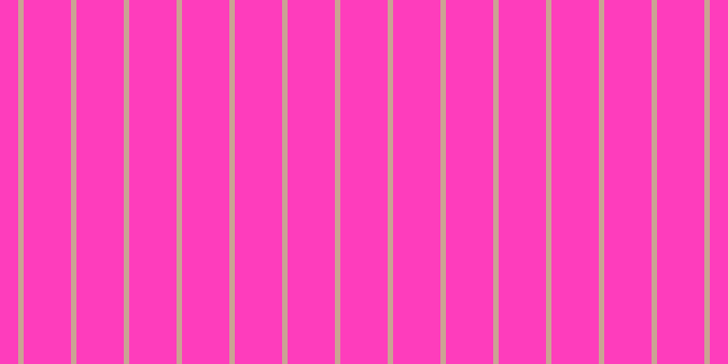 #fe3dbc, #caa393 vertical lines, six pixels wide, fifty-two pixels apart