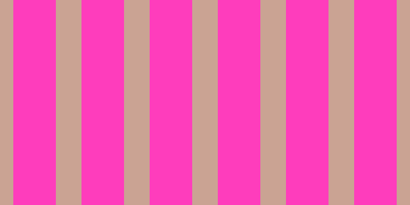 #fe3dbc, #caa393 vertical lines, fifty pixels wide, eighty-three pixels apart