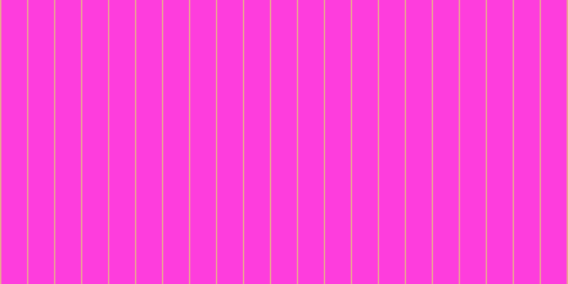 #fe3ddd, #eba393 vertical lines, two pixels wide, thirty-six pixels apart