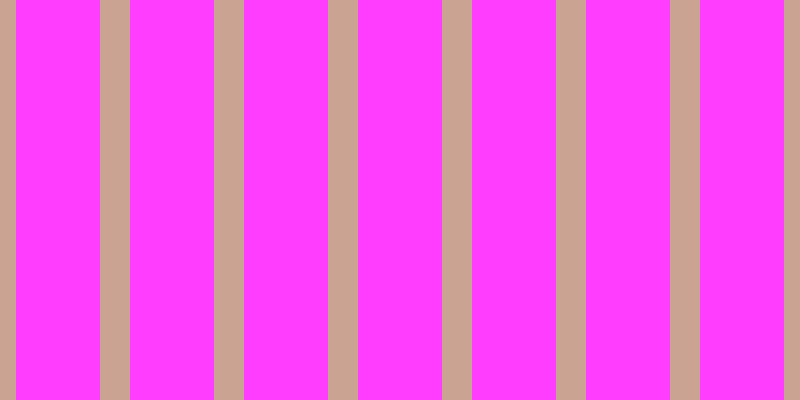#fe3dfe, #caa393 vertical lines, thirty pixels wide, eighty-four pixels apart