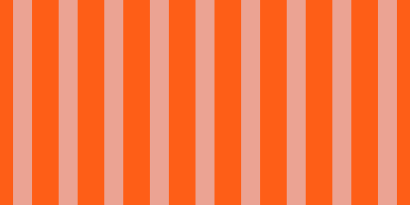 #fe5e17, #eba393 vertical lines, thirty-seven pixels wide, fifty-two pixels apart