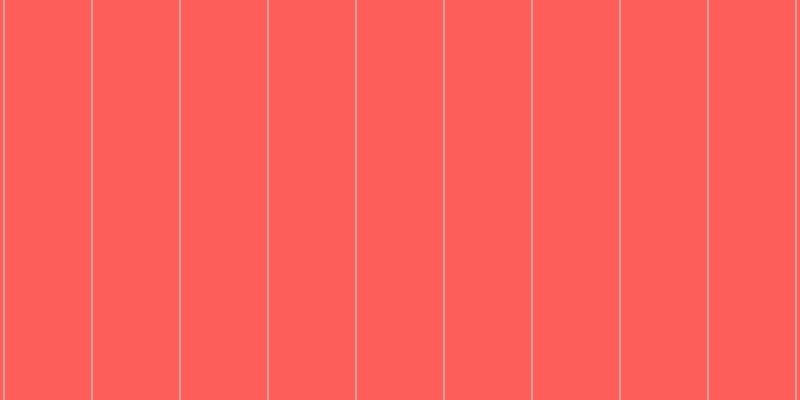 #fe5e59, #caa393 vertical lines, two pixels wide, eighty-six pixels apart