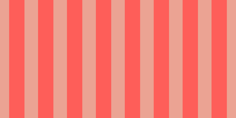 #fe5e59, #eba393 vertical lines, forty-six pixels wide, fifty-two pixels apart