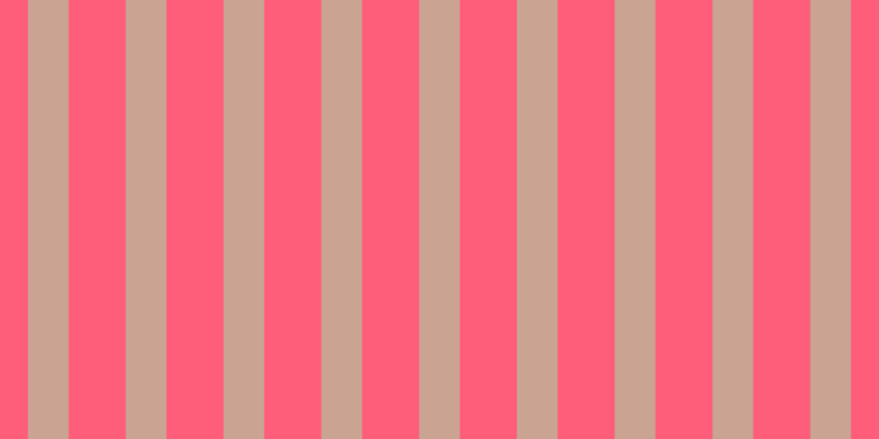 #fe5e7a, #caa393 vertical lines, thirty-seven pixels wide, fifty-two pixels apart