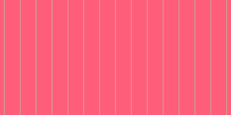 #fe5e7a, #caa393 vertical lines, three pixels wide, fifty-two pixels apart