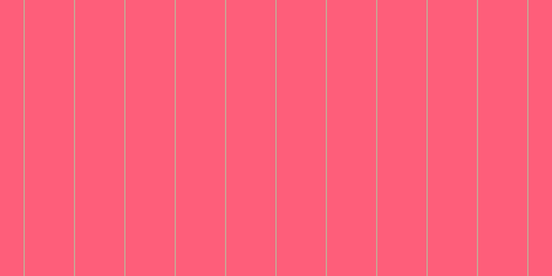 #fe5e7a, #caa393 vertical lines, two pixels wide, seventy-one pixels apart