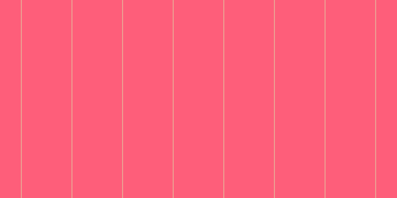 #fe5e7a, #eba393 vertical lines, two pixels wide, one hundred pixels apart