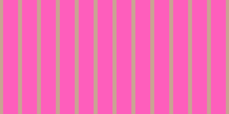 #fe5ebc, #caa393 vertical lines, fourteen pixels wide, fifty-two pixels apart