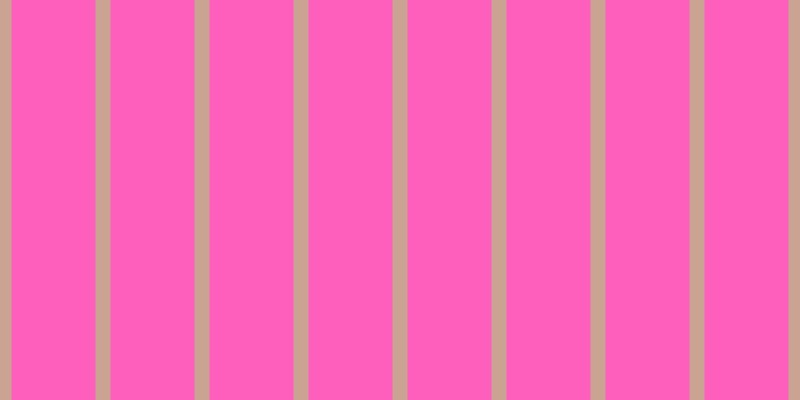 #fe5ebc, #caa393 vertical lines, fifteen pixels wide, eighty-four pixels apart