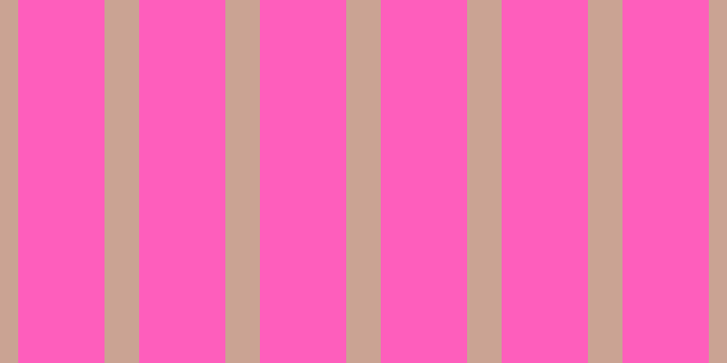 #fe5ebc, #caa393 vertical lines, thirty-eight pixels wide, ninety-five pixels apart