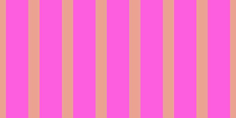 #fe5edd, #eba393 vertical lines, thirty-eight pixels wide, seventy-six pixels apart