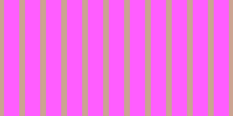 #fe5efe, #caa393 vertical lines, twenty pixels wide, fifty-two pixels apart