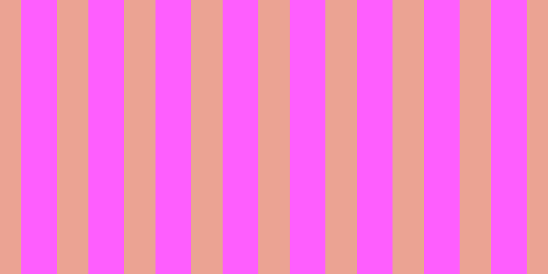 #fe5efe, #eba393 vertical lines, forty-six pixels wide, fifty-two pixels apart