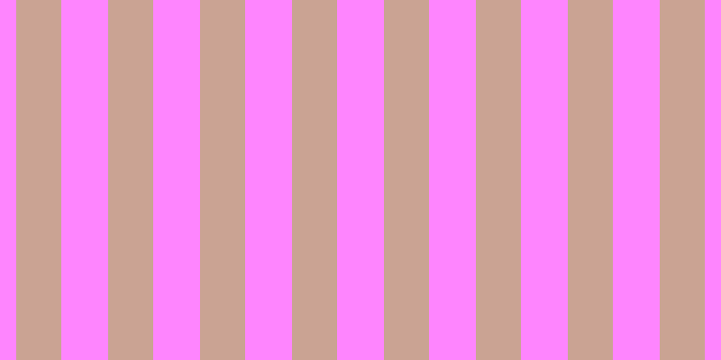 #fe5efe (75%), #caa393 vertical lines, fifty pixels wide, fifty-two pixels apart