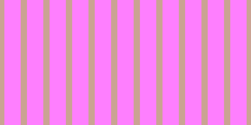 #fe7ffe, #caa393 vertical lines, twenty pixels wide, fifty-two pixels apart