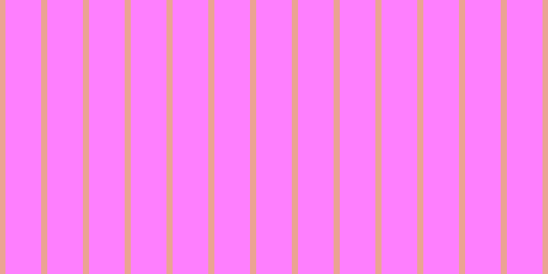 #fe7ffe, #eba393 vertical lines, nine pixels wide, fifty-two pixels apart