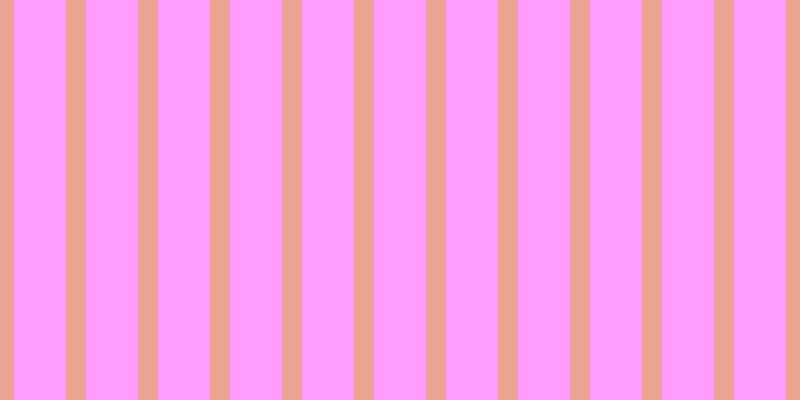 #fe7ffe (75%), #eba393 vertical lines, twenty pixels wide, fifty-two pixels apart