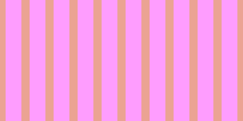 #fe7ffe (75%), #eba393 vertical lines, twenty-seven pixels wide, fifty-two pixels apart