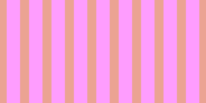 #fe7ffe (75%), #eba393 vertical lines, thirty-five pixels wide, fifty-two pixels apart