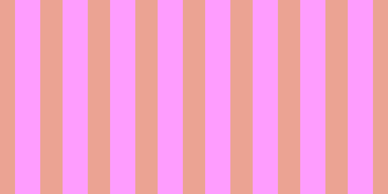 #fe7ffe (75%), #eba393 vertical lines, forty-six pixels wide, fifty-two pixels apart