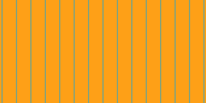 #fea017, #67a393 vertical lines, four pixels wide, fifty-two pixels apart