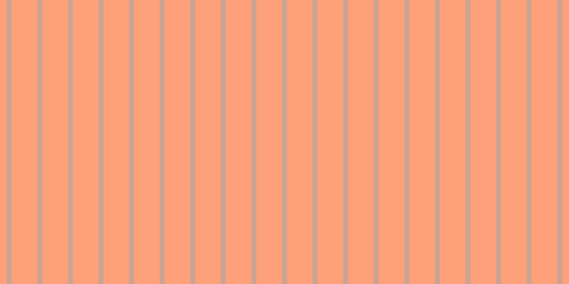 #fea07a, #caa393 vertical lines, seven pixels wide, thirty-six pixels apart