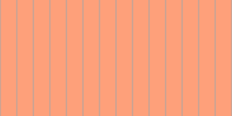 #fea07a, #caa393 vertical lines, five pixels wide, fifty-two pixels apart