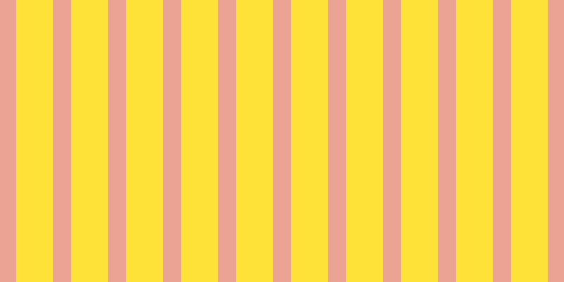 #fee238, #eba393 vertical lines, twenty-six pixels wide, fifty-two pixels apart