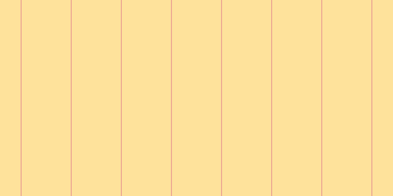 #fee29b, #eba393 vertical lines, two pixels wide, one hundred pixels apart