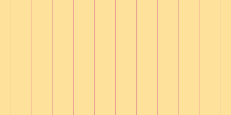#fee29b, #eba393 vertical lines, two pixels wide, seventy-one pixels apart