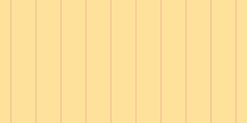 #fee29b, #eba393 vertical lines, two pixels wide, seventy-nine pixels apart