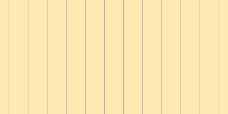 #fee29b (75%), #caa393 vertical lines, two pixels wide, sixty-five pixels apart