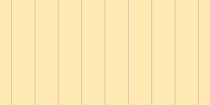 #fee29b (75%), #caa393 vertical lines, two pixels wide, eighty-seven pixels apart