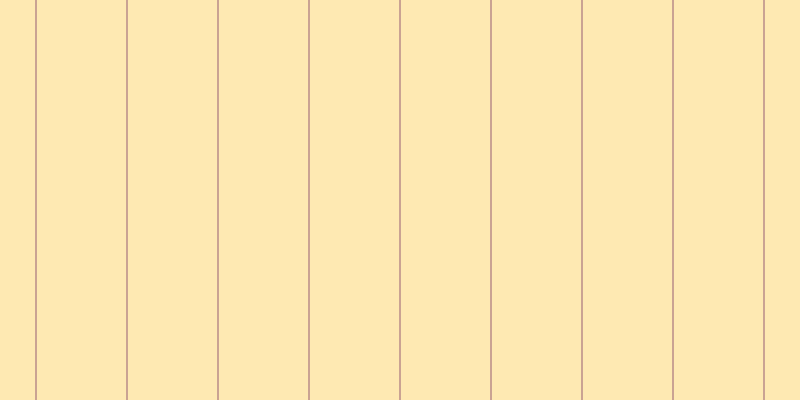 #fee29b (75%), #caa393 vertical lines, two pixels wide, eighty-nine pixels apart