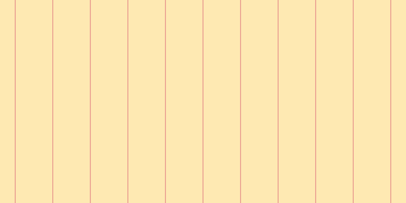 #fee29b (75%), #eba393 vertical lines, two pixels wide, seventy-two pixels apart