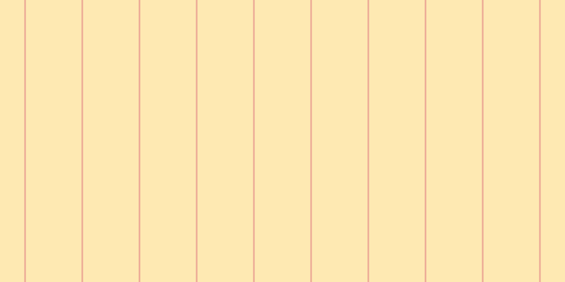 #fee29b (75%), #eba393 vertical lines, two pixels wide, seventy-nine pixels apart