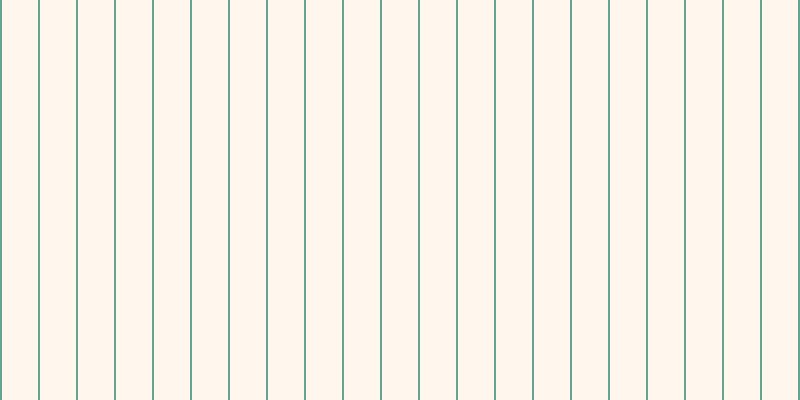 #fee2bc (25%), #67a393 vertical lines, two pixels wide, thirty-six pixels apart