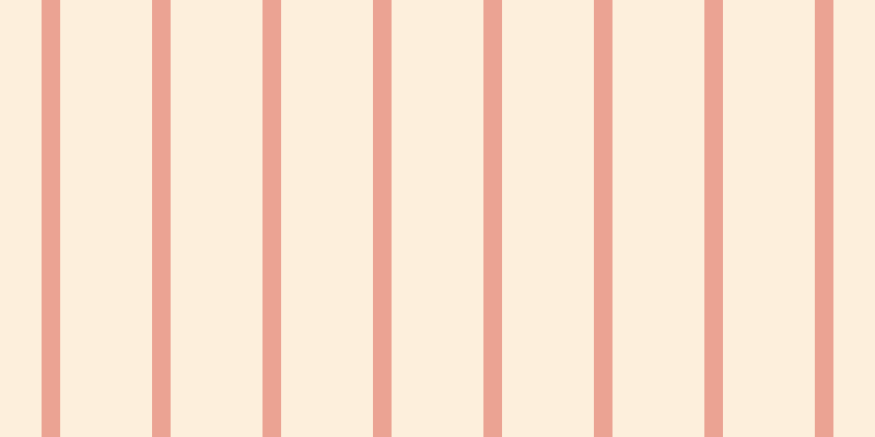 #fee2bc (50%), #eba393 vertical lines, seventeen pixels wide, eighty-four pixels apart