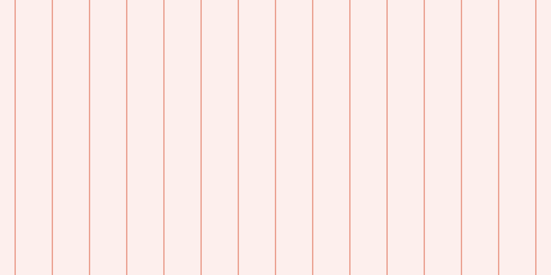 #fee2dd (50%), #eba393 vertical lines, two pixels wide, fifty-two pixels apart