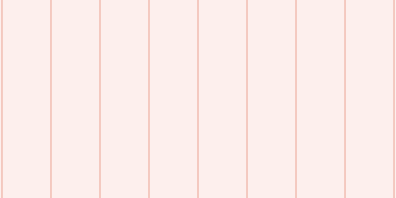 #fee2dd (50%), #eba393 vertical lines, two pixels wide, ninety-seven pixels apart