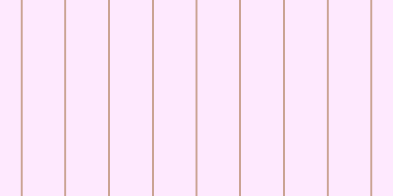 #fee2fe (75%), #caa393 vertical lines, four pixels wide, eighty-five pixels apart