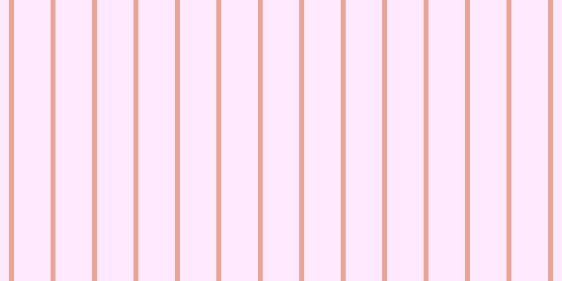#fee2fe (75%), #eba393 vertical lines, seven pixels wide, fifty-two pixels apart