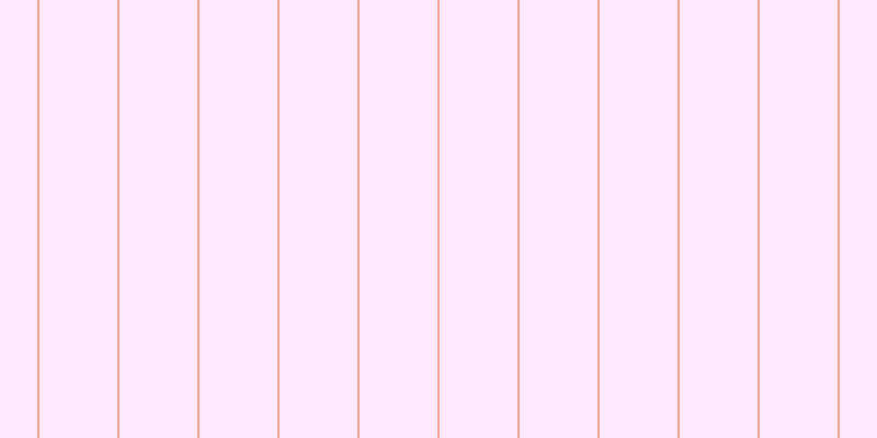 #fee2fe (75%), #eba393 vertical lines, two pixels wide, seventy-one pixels apart