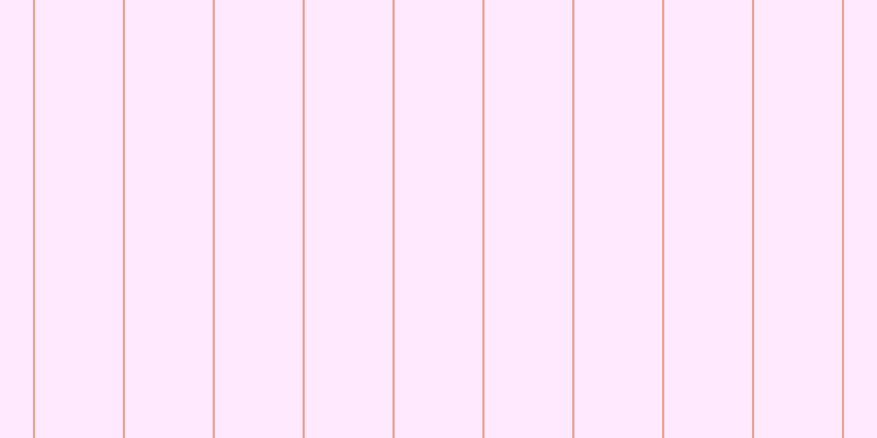 #fee2fe (75%), #eba393 vertical lines, two pixels wide, eighty pixels apart
