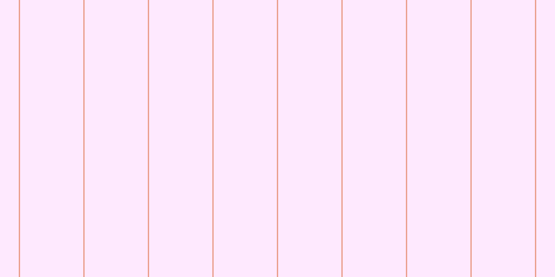 #fee2fe (75%), #eba393 vertical lines, two pixels wide, ninety-one pixels apart