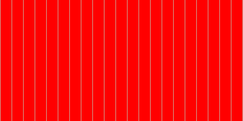 Red, #caa393 vertical lines, two pixels wide, thirty-six pixels apart