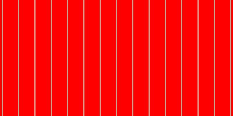 Red, #caa393 vertical lines, four pixels wide, fifty-two pixels apart