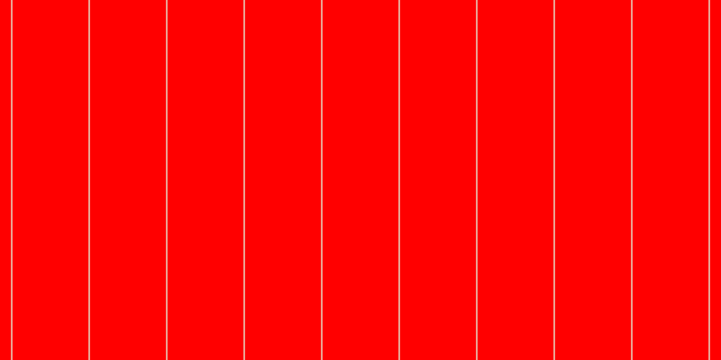 Red, #eba393 vertical lines, two pixels wide, eighty-four pixels apart