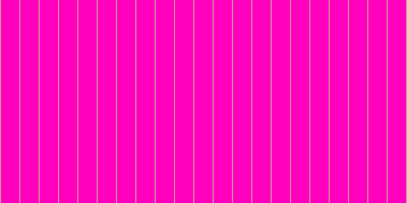 #ff00bd, #caa393 vertical lines, two pixels wide, thirty-six pixels apart