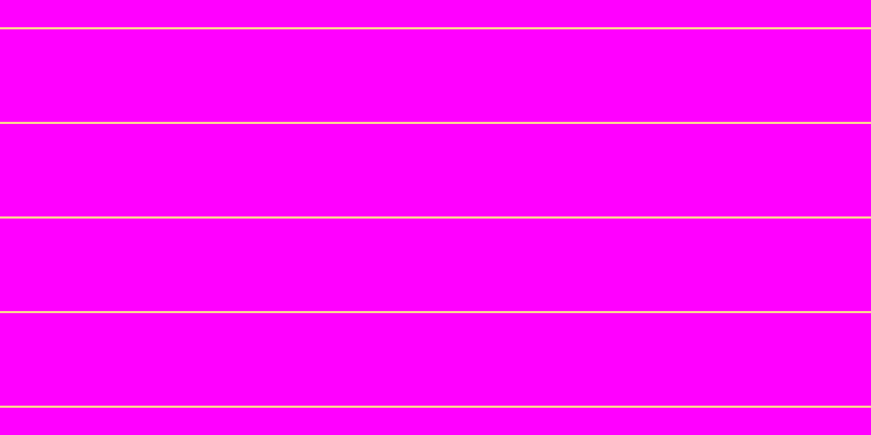 Magenta, #fcd393 horizontal lines, two pixels wide, eighty-five pixels apart